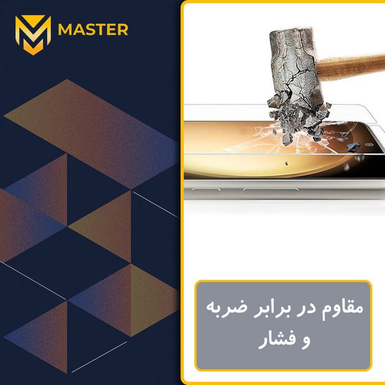 محافظ صفحه نمایش مات آنتی بلو مستر مدل Resistant مناسب برای گوشی موبایل اپل iPhone 16
