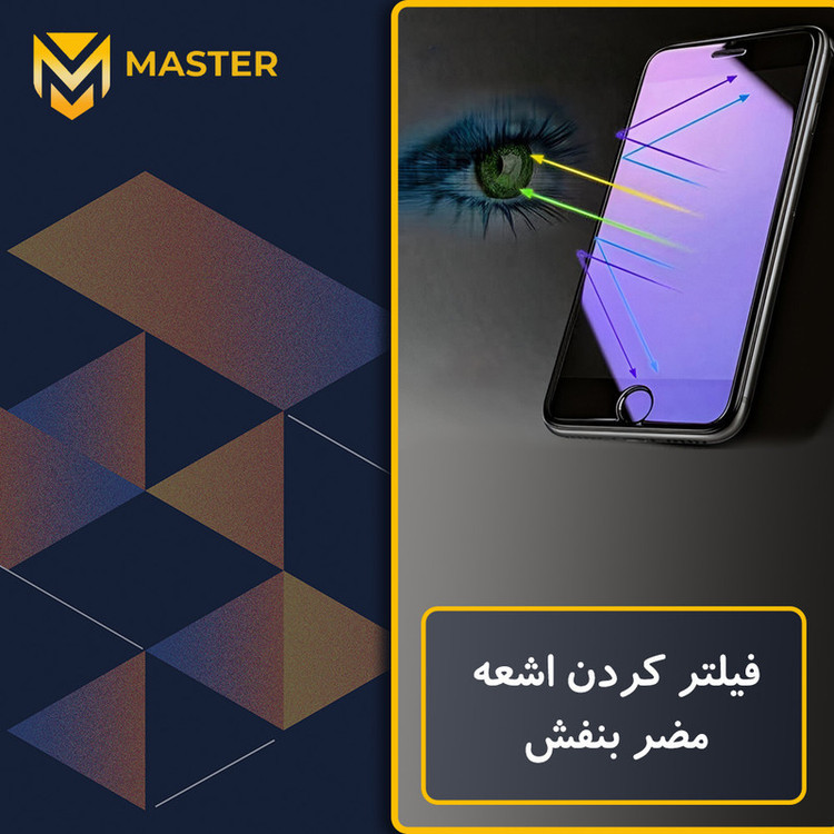 محافظ صفحه نمایش ضد اشعه بنفش مستر مدل Resistant مناسب برای گوشی موبایل سامسونگ Galaxy S24 FE