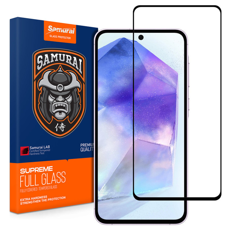 محافظ صفحه نمایش سامورایی مدل ovglass مناسب برای گوشی موبایل سامسونگ Galaxy A55