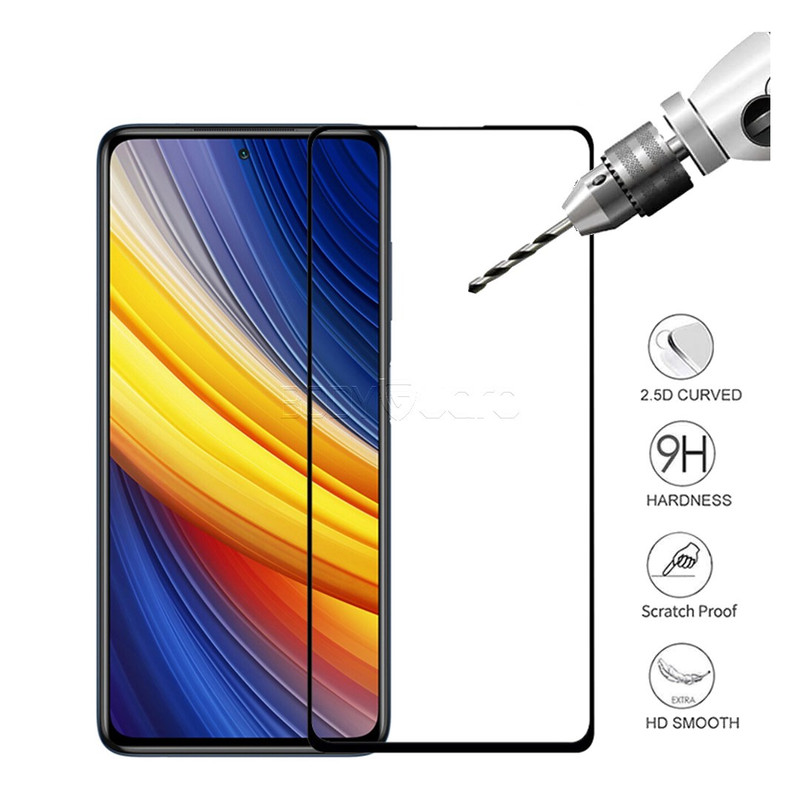 محافظ صفحه نمایش بادیگارد مدل FX مناسب برای گوشی موبایل شیائومی Poco X3 Pro