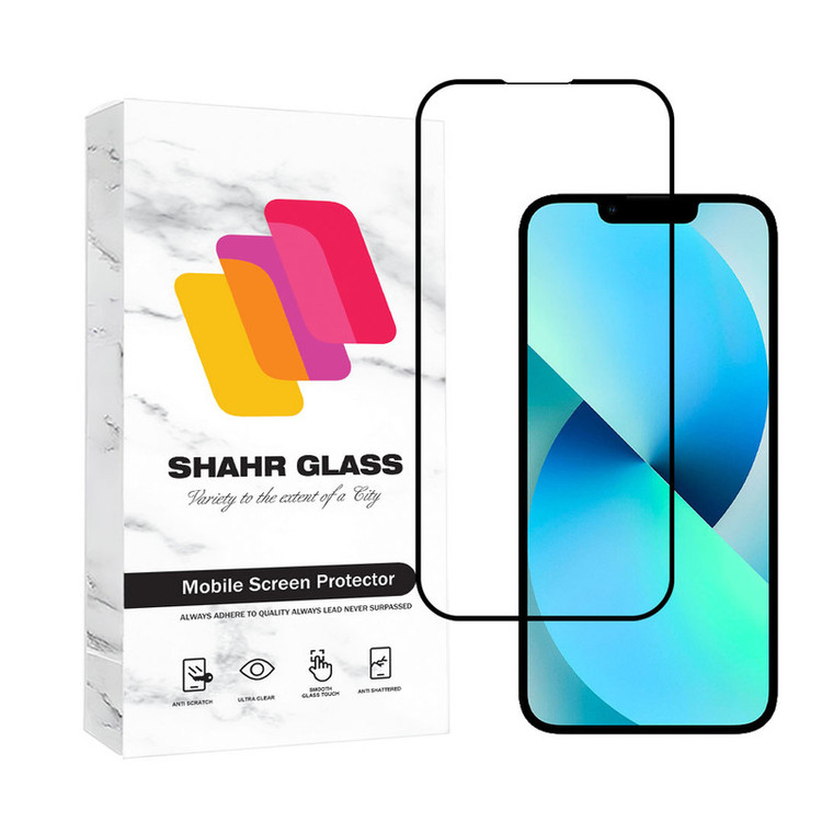 محافظ صفحه نمایش شهر گلس مدل FULSLSH مناسب برای گوشی موبایل اپل iPhone 13