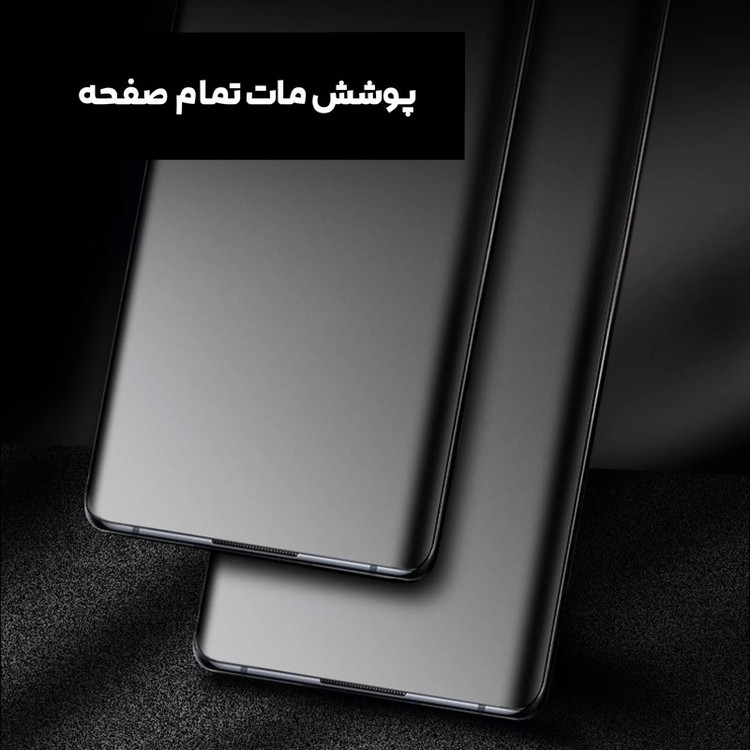 محافظ صفحه نمایش مات بادیگارد D'HARD مدل HydroGel مناسب برای گوشی موبایل سامسونگ Galaxy S23 Ultra به همراه محافظ پشت