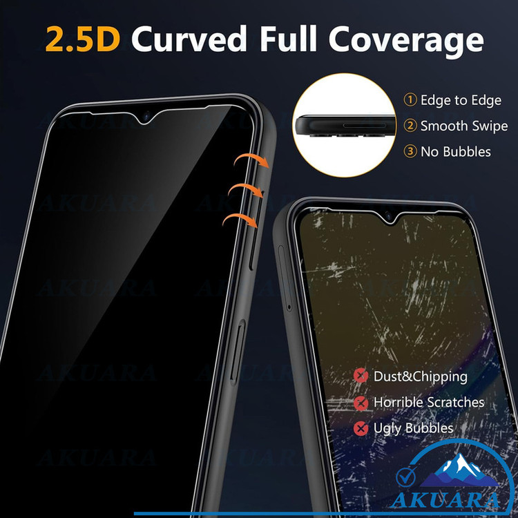 محافظ صفحه نمایش مدل Full-ring مناسب برای گوشی موبایل سامسونگ Galaxy A16 4G / A16 5G به همراه محافظ لنز دوربین