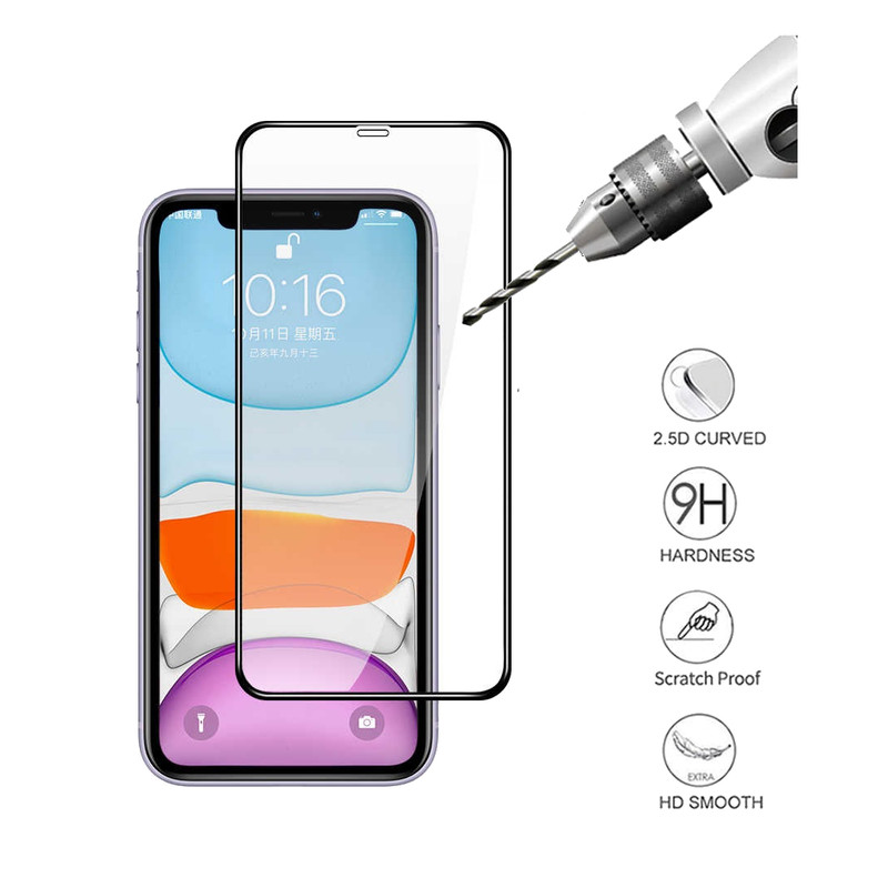 محافظ صفحه نمایش بادیگارد مدل FIP مناسب برای گوشی موبایل اپل iPhone 11