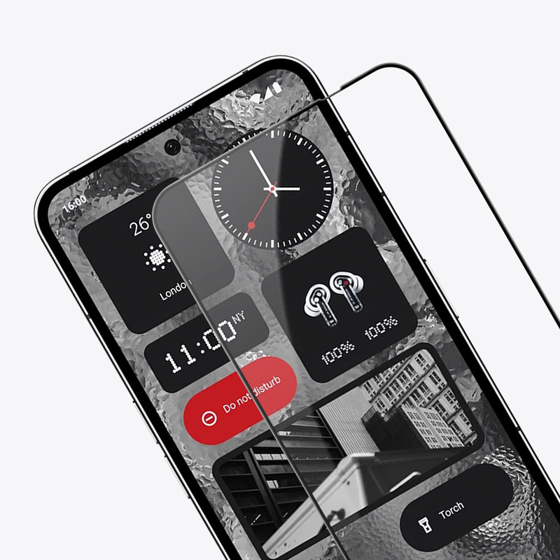 محافظ صفحه نمایش شیشه ای بادیگارد مدل GNP مناسب برای گوشی موبایل ناتینگ فون Nothing Phone 2