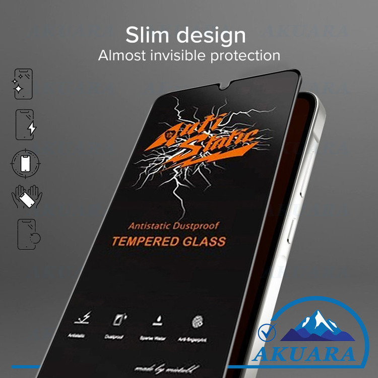 محافظ صفحه نمایش آنتی استاتیک مدل Antistatic مناسب برای گوشی موبایل سامسونگ Galaxy A02 / A02S / A03 / A03s / A03 CORE / A04 / A04s / A04e / A12 / A13 / A23 / A32 5G / M02 / M02s / M04 / M12 / M13 / M32 5G / M33 / F02s / F12 / F13 / F04
