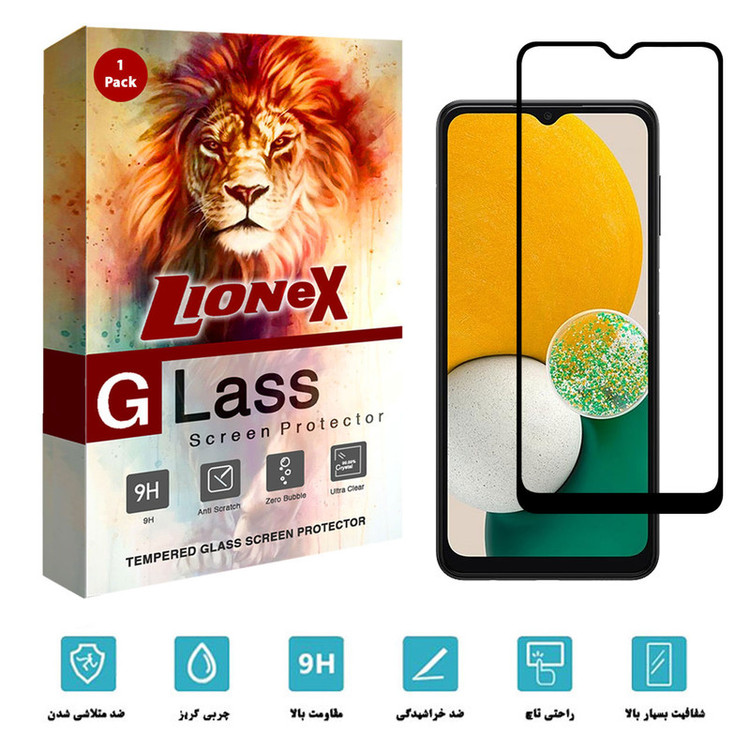 محافظ صفحه نمایش سرامیکی لایونکس مدل CRC-L مناسب برای گوشی موبایل سامسونگ Galaxy A13 5G