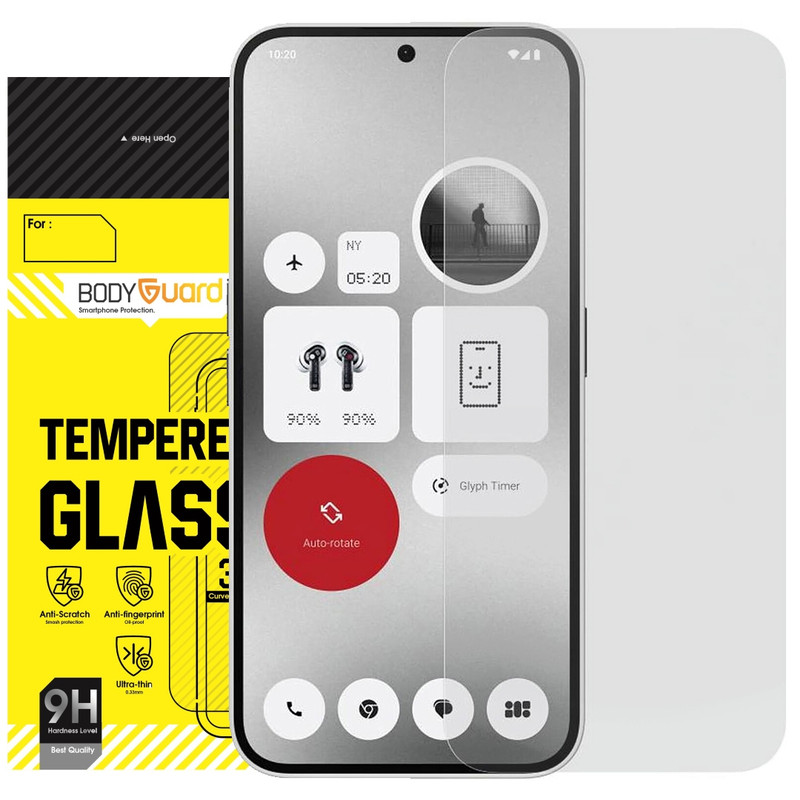 محافظ صفحه نمایش بادیگارد مدل Clear مناسب برای گوشی موبایل ناتینگ فون 2a / 2a Plus