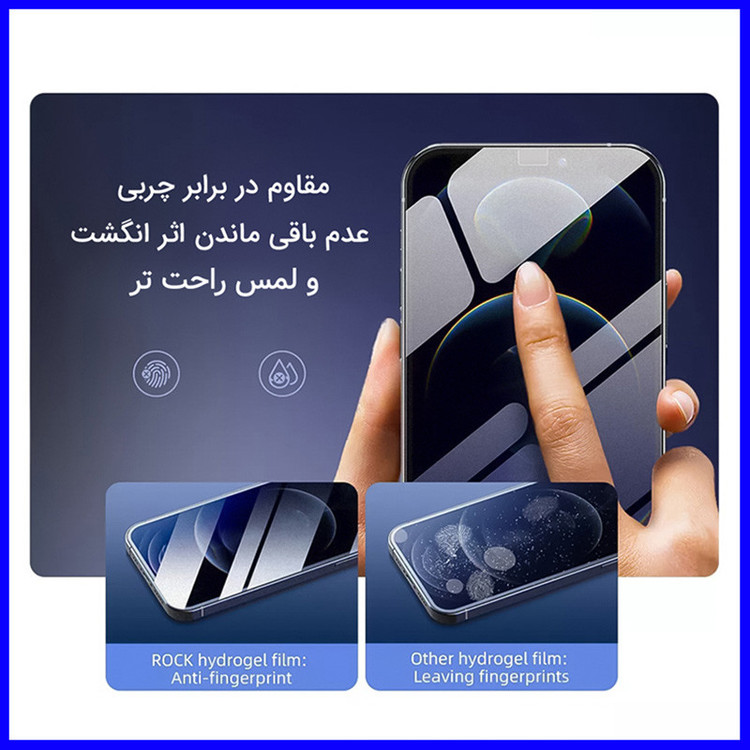 محافظ صفحه نمایش مات آنتی بلو هوکو مدل Resistant مناسب برای گوشی موبایل شیائومی Poco X7