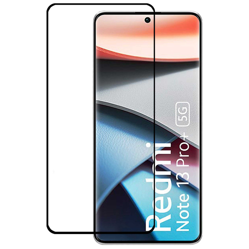 محافظ صفحه نمایش مدل FullGlue-Max مناسب برای گوشی موبایل شیائومی Redmi Note 13 Pro Plus