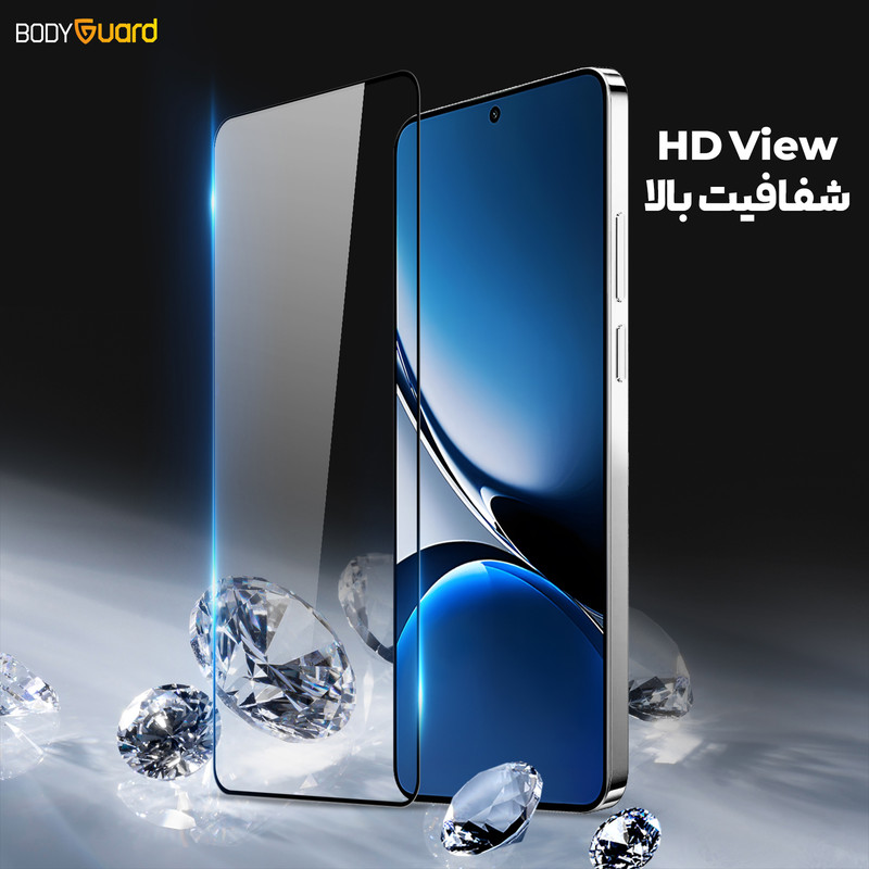 محافظ صفحه نمایش شیشه ای بادیگارد مدل FX مناسب برای گوشی موبایل شیائومی Poco X7 Pro