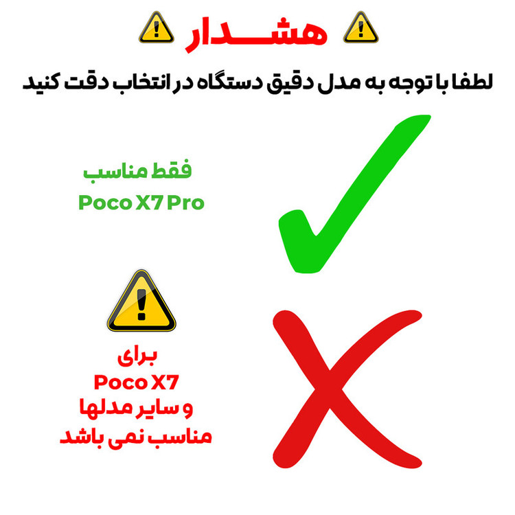 محافظ صفحه نمایش شیشه ای بادیگارد مدل FX مناسب برای گوشی موبایل شیائومی Poco X7 Pro