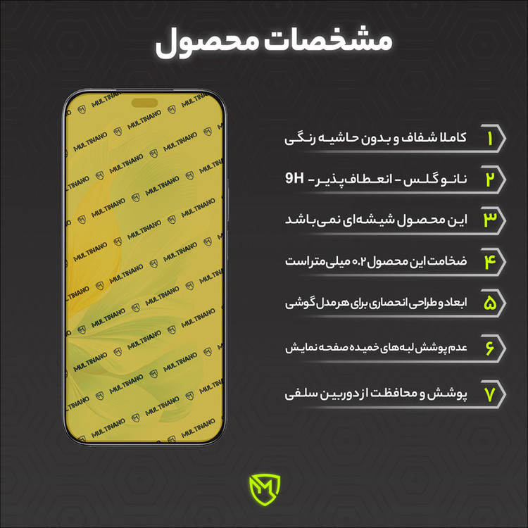 محافظ صفحه نمایش مولتی نانو مدل X-S1N مناسب برای گوشی موبایل آنر 200 Lite