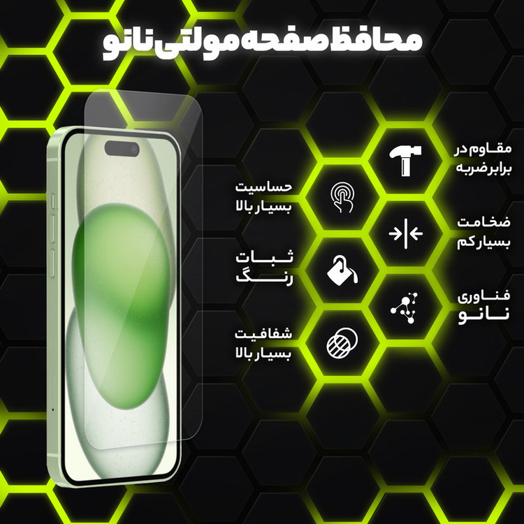 محافظ صفحه نمایش مولتی نانو مدل X-S1N مناسب برای گوشی موبایل آنر 200 Lite