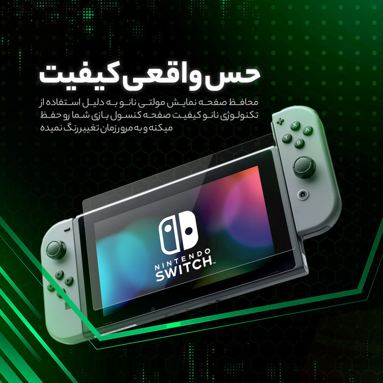 محافظ صفحه نمایش مولتی نانو مدل X-S1N مناسب برای کنسول بازی قابل حمل آنبرنیک RG35XX