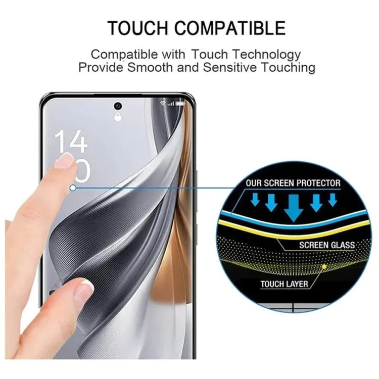 محافظ صفحه نمایش بادیگارد مدل Hydrogel مناسب برای گوشی موبایل اوپو Reno 10 / Reno 10 Pro
