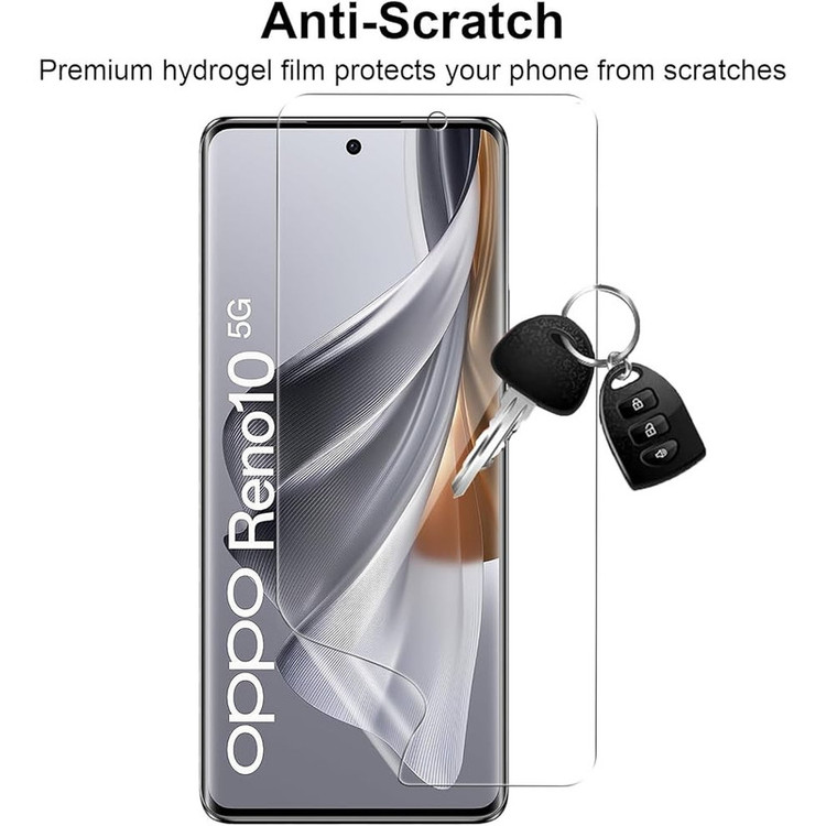 محافظ صفحه نمایش بادیگارد مدل Hydrogel مناسب برای گوشی موبایل اوپو Reno 10 / Reno 10 Pro