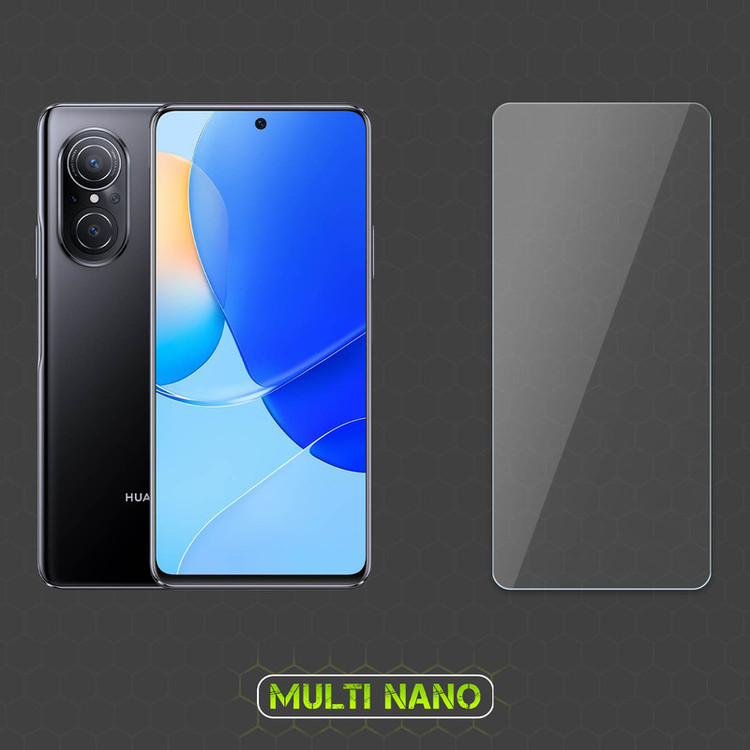 محافظ صفحه نمایش مولتی نانو مدل X-SLFG مناسب برای گوشی موبایل هوآوی Nova 9 SE به همراه برچسب پوششی و محافظ لنز دوربین