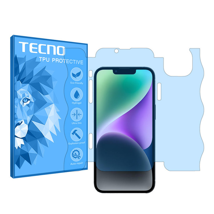 محافظ صفحه نمایش ضداشعه آبی تکنو مدل HyBLU مناسب برای گوشی موبایل اپل iPhone 14