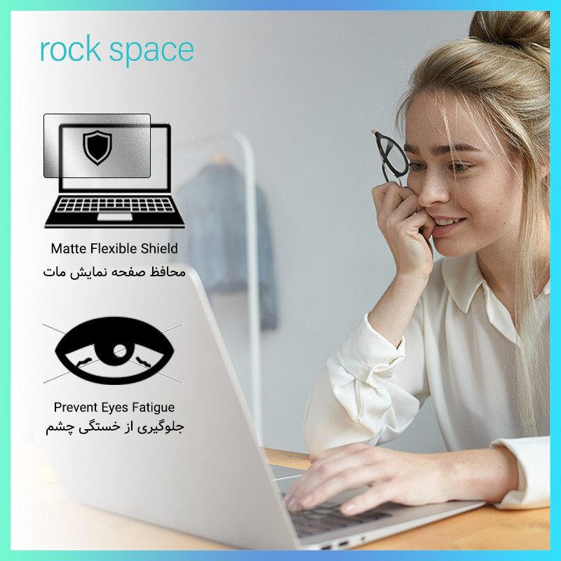 محافظ صفحه نمایش مات راک اسپیس مدل HyMTT مناسب برای لپ تاپ هوآوی MateBook X Pro 2019