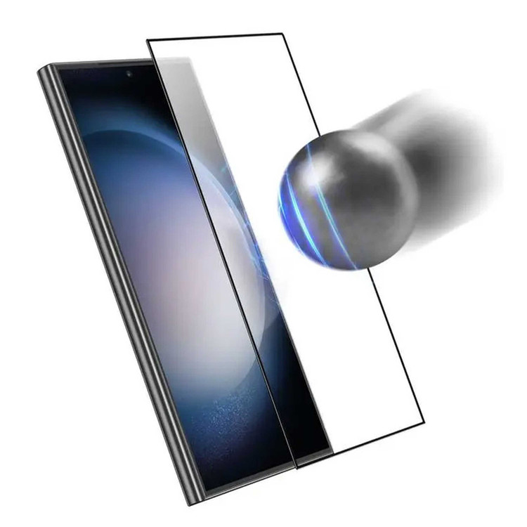محافظ صفحه نمایش مدل FullGlue-Max مناسب برای گوشی موبایل سامسونگ Galaxy S24 Ultra