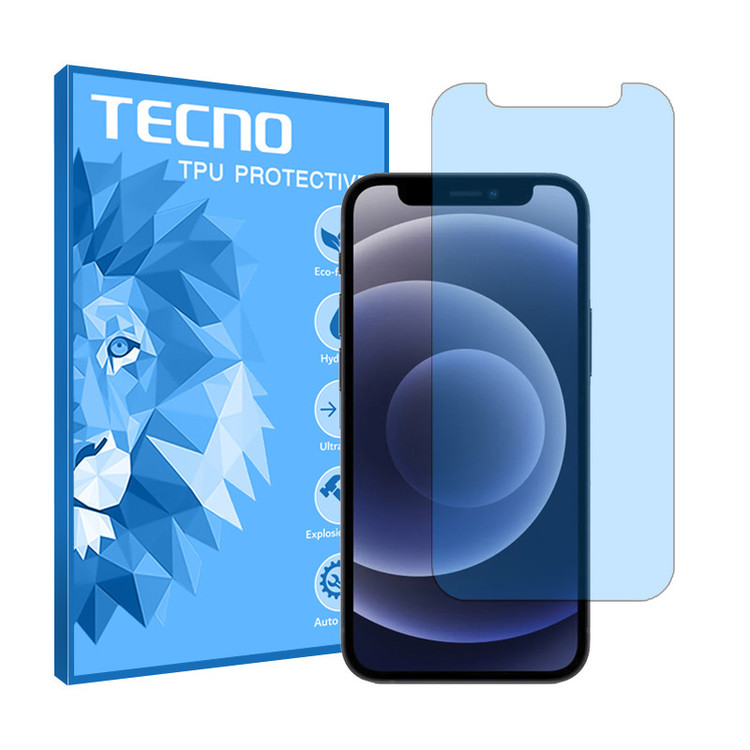محافظ صفحه نمایش آنتی بلو تکنو مدل HyBLU مناسب برای گوشی موبایل اپل iPhone 12