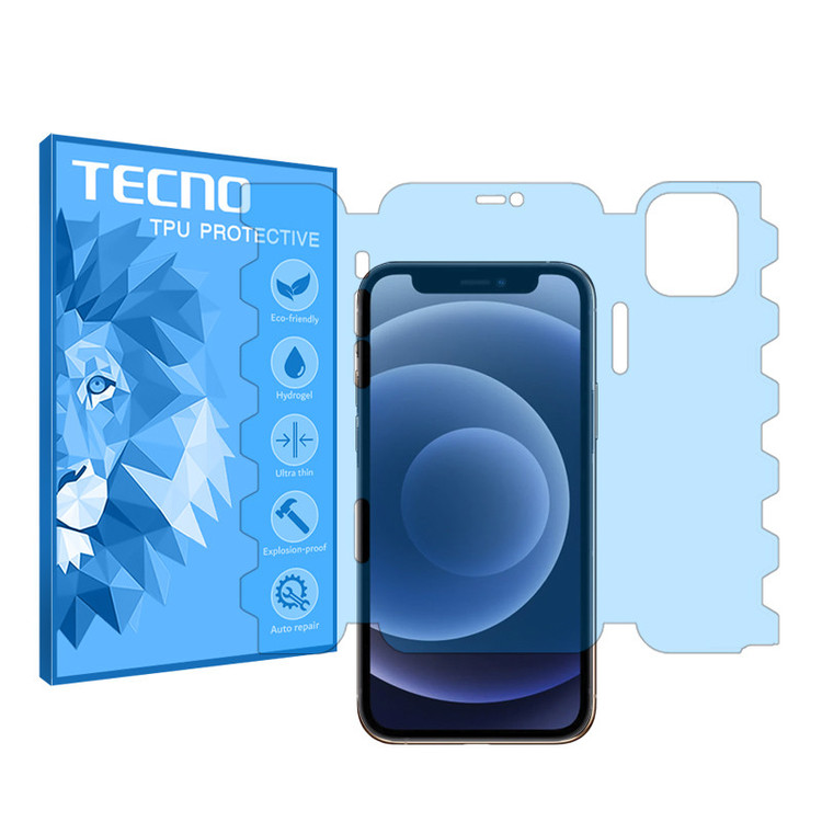 محافظ صفحه نمایش آنتی بلو تکنو مدل HyBLU مناسب برای گوشی موبایل اپل iPhone 12