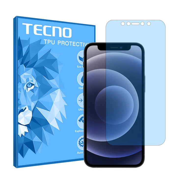 محافظ صفحه نمایش آنتی بلو تکنو مدل HyBLU مناسب برای گوشی موبایل اپل iPhone 12
