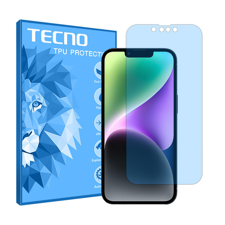 محافظ صفحه نمایش ضداشعه آبی تکنو مدل HyBLU مناسب برای گوشی موبایل اپل iPhone 14 Plus