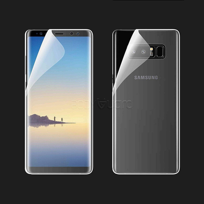 محافظ صفحه نمایش بادیگارد مدل HydroGel مناسب برای گوشی موبایل سامسونگ Galaxy Note 8 به همراه محافظ پشت