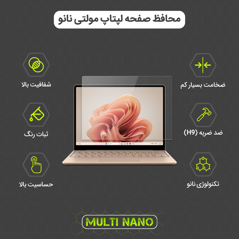محافظ صفحه نمایش مولتی نانو مدل X-S1N مناسب برای لپ تاپ 11.6 اینچ