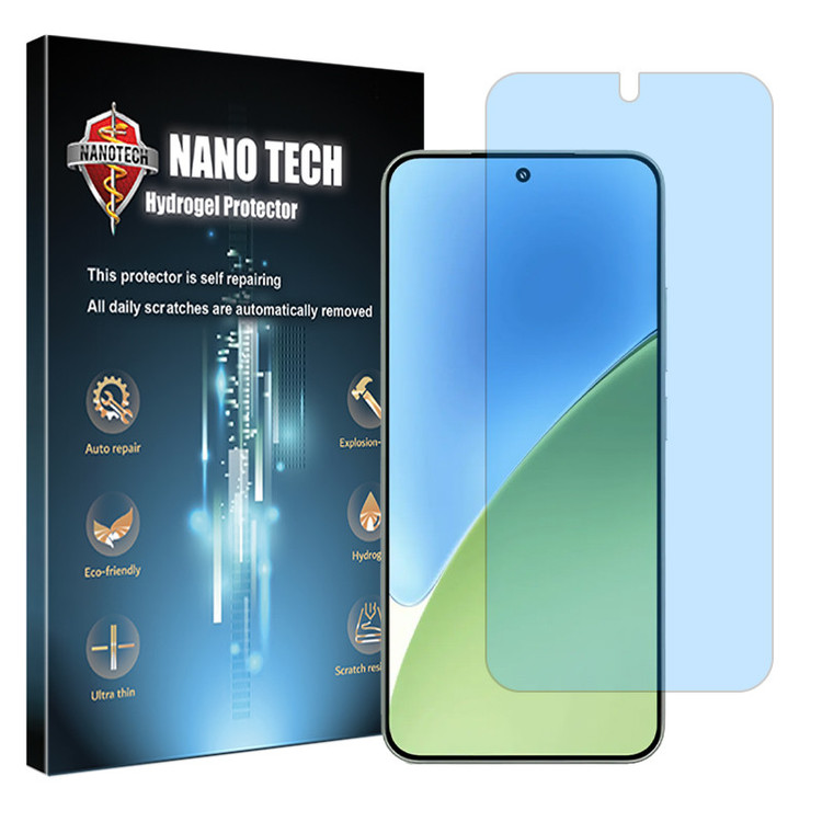 محافظ صفحه نمایش مات ضداشعه آبی نانو تک مدل Tough مناسب برای گوشی موبایل شیائومی 15