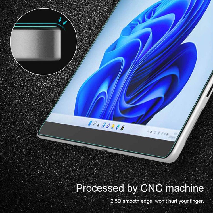 محافظ صفحه نمایش مدل tempered مناسب برای تبلت مایکروسافت Surface Pro 8/9/10