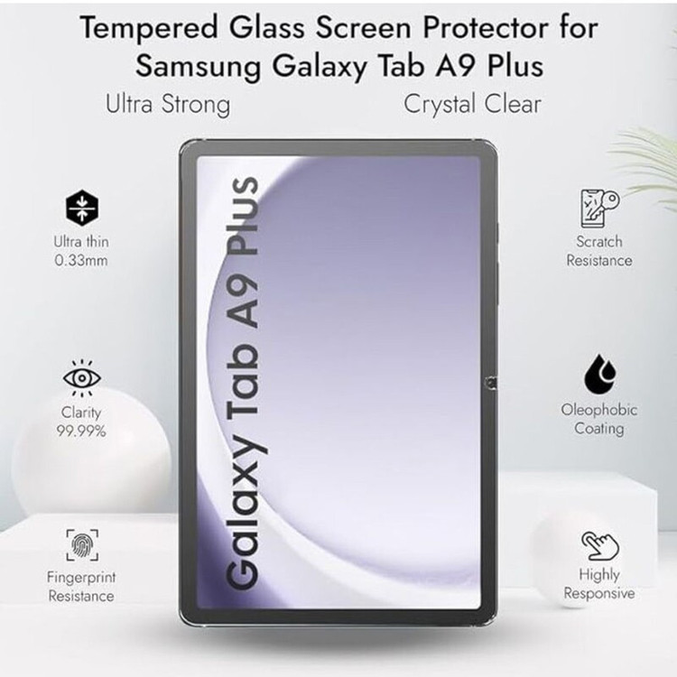 محافظ صفحه نمایش مدل MSR-ESD مناسب برای تبلت سامسونگ Galaxy Tab A9 Plus