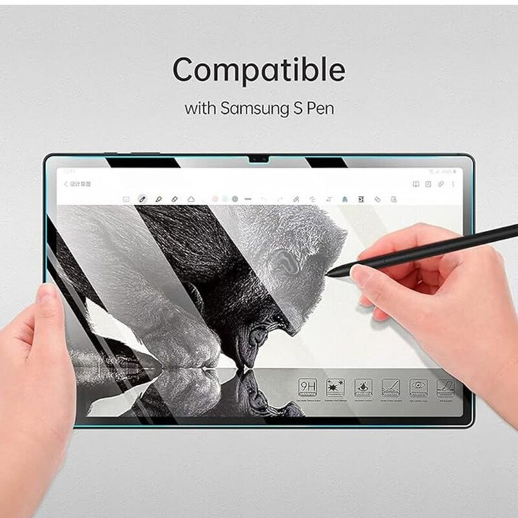 محافظ صفحه نمایش مدل MSR-ESD مناسب برای تبلت سامسونگ Galaxy Tab A9 Plus