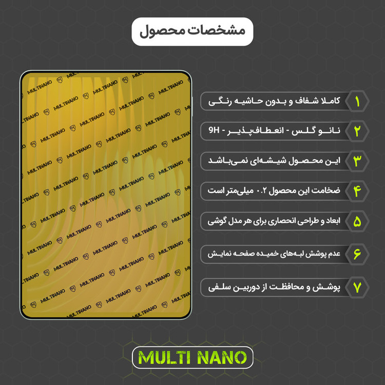 محافظ صفحه نمایش مولتی نانو مدل X-SFT مناسب برای تبلت شیائومی Pad 7 Pro به همراه برچسب پوششی