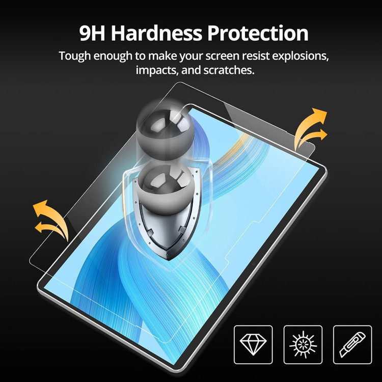 محافظ صفحه نمایش مدل tempered مناسب برای تبلت مایکروسافت Surface Pro 11