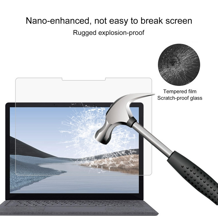 محافظ صفحه نمایش مدل tempered مناسب برای تبلت مایکروسافت Surface Pro 11
