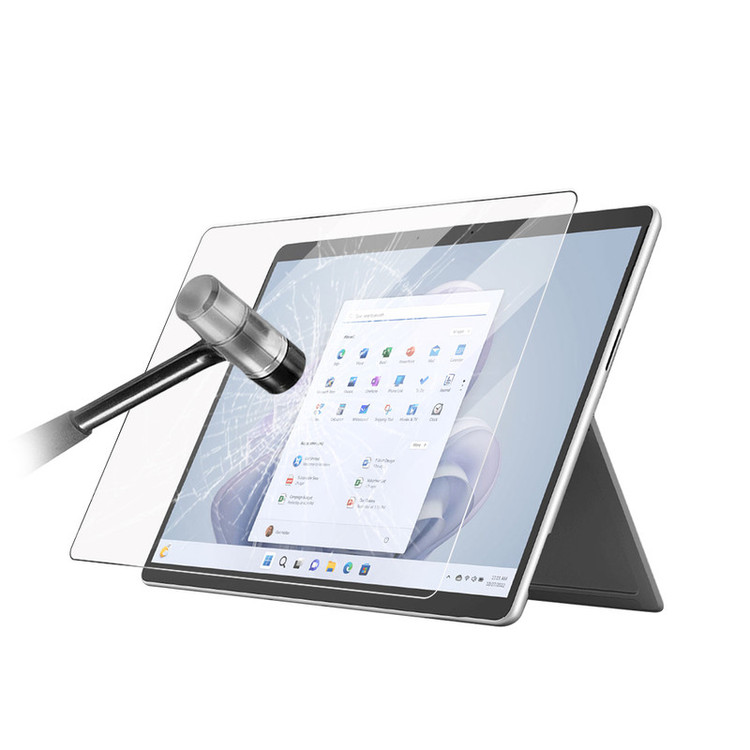 محافظ صفحه نمایش مدل tempered مناسب برای تبلت مایکروسافت Surface Pro 11