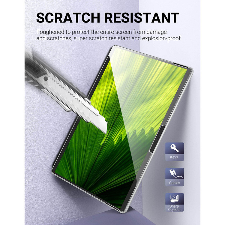 محافظ صفحه نمایش مدل tempered مناسب برای تبلت مایکروسافت Surface Pro 11