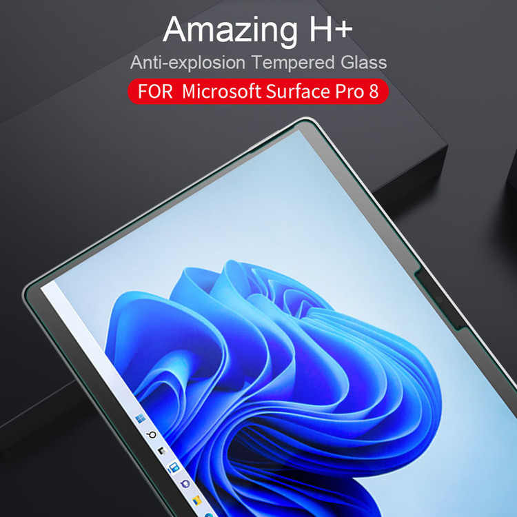 محافظ صفحه نمایش مدل tempered مناسب برای تبلت مایکروسافت Surface Pro 11