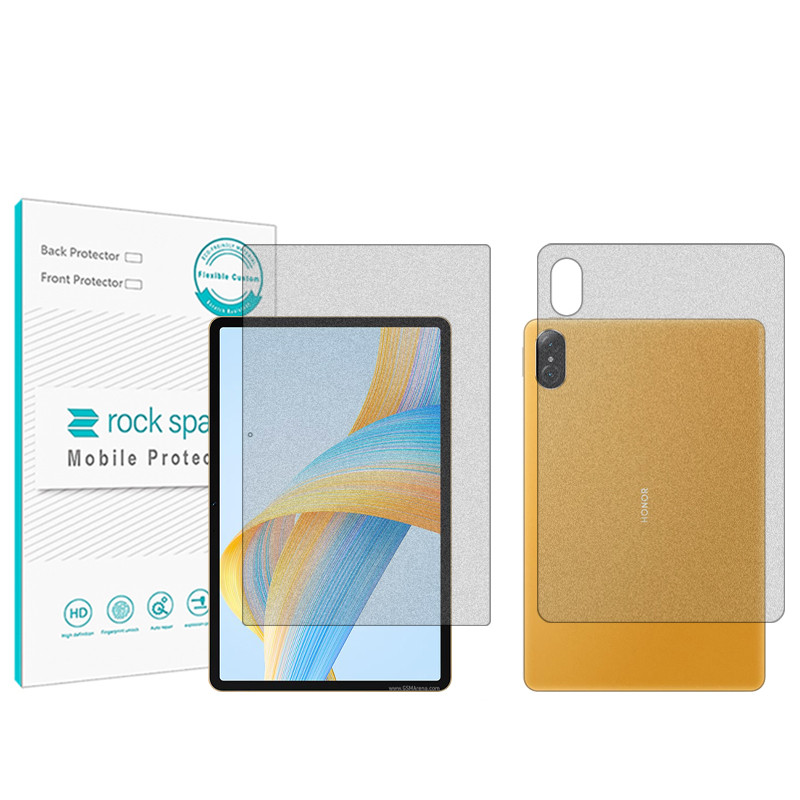 محافظ صفحه نمایش مات راک اسپیس مدل HyMTT مناسب برای تبلت آنر Pad V8 به همراه محافظ پشت تبلت