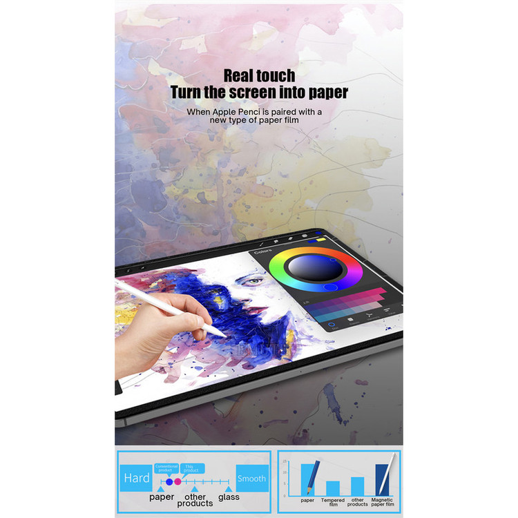 محافظ صفحه نمایش مات بوف مدل Magnetic مناسب برای تبلت اپل iPad Pro 9.7 2018/2017/2016