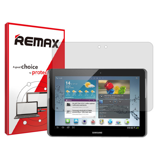 محافظ صفحه نمایش شفاف ریمکس مدل HyGEL مناسب برای تبلت سامسونگ Galaxy Tab 2 10.1 P5110