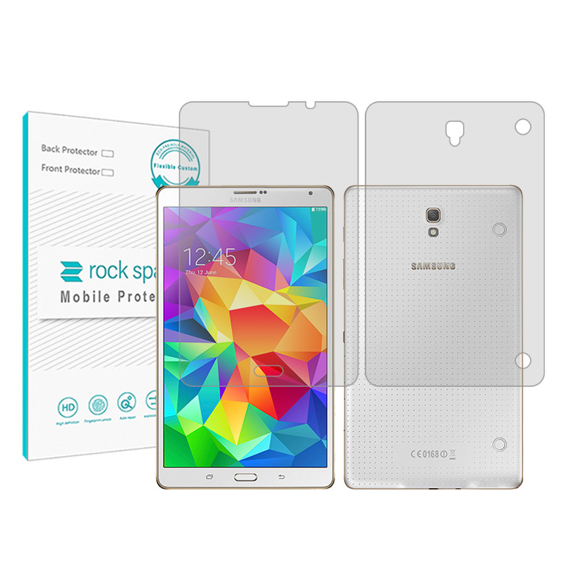 محافظ صفحه نمایش شفاف راک اسپیس مدل Hygel مناسب برای تبلت سامسونگ Galaxy Tab S 8.4 به همراه محافظ پشت تبلت