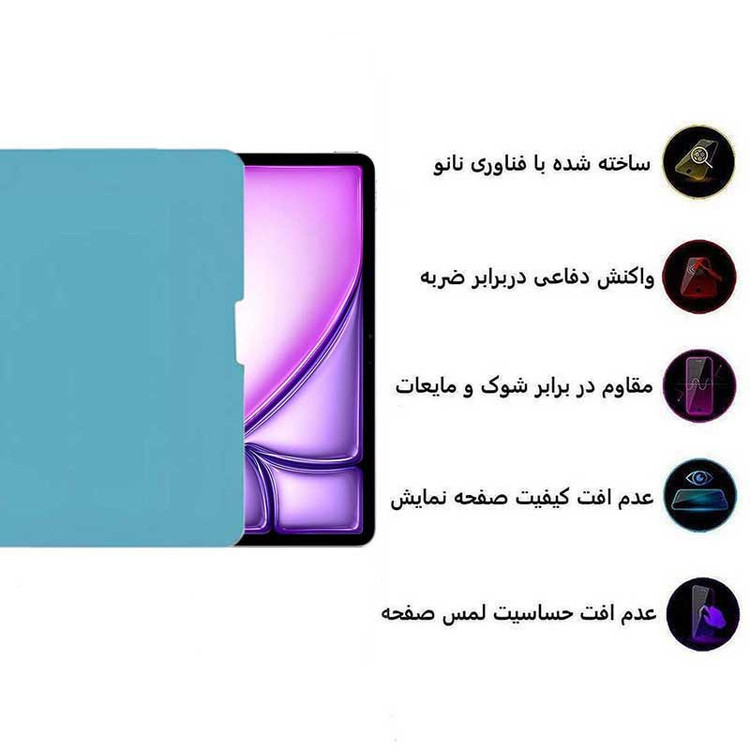 محافظ صفحه نمایش مات اپیکوی مدل Xundd paper-like مناسب برای تبلت اپل iPad Pro 13 2024 /Air 13 2024