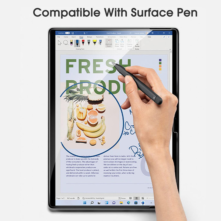 محافظ صفحه نمایش بادیگارد مدل TabG مناسب برای تبلت مایکروسافت Surface Pro 9
