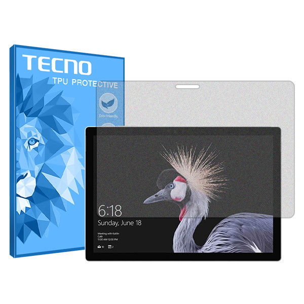 محافظ صفحه نمایش مات تکنو مدل Resistant مناسب برای تبلت مایکروسافت Surface Pro 5