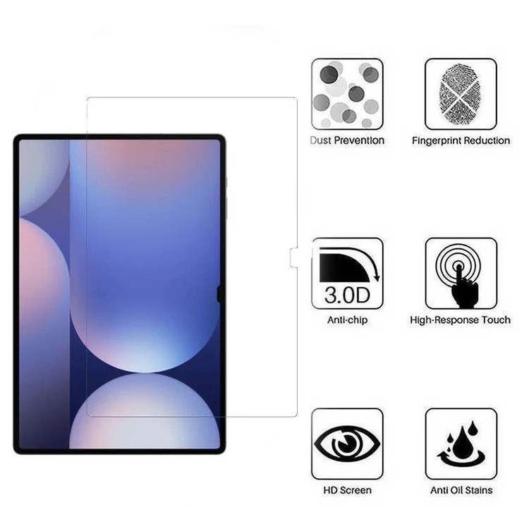 محافظ صفحه نمایش بوف مدل 5D مناسب برای تبلت سامسونگ Galaxy Tab S10 FE Plus