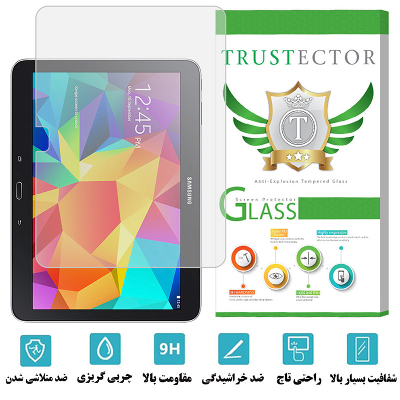 محافظ صفحه نمایش تراستکتور مدل TS2TA مناسب برای تبلت سامسونگ Galaxy Tab 4 10.1